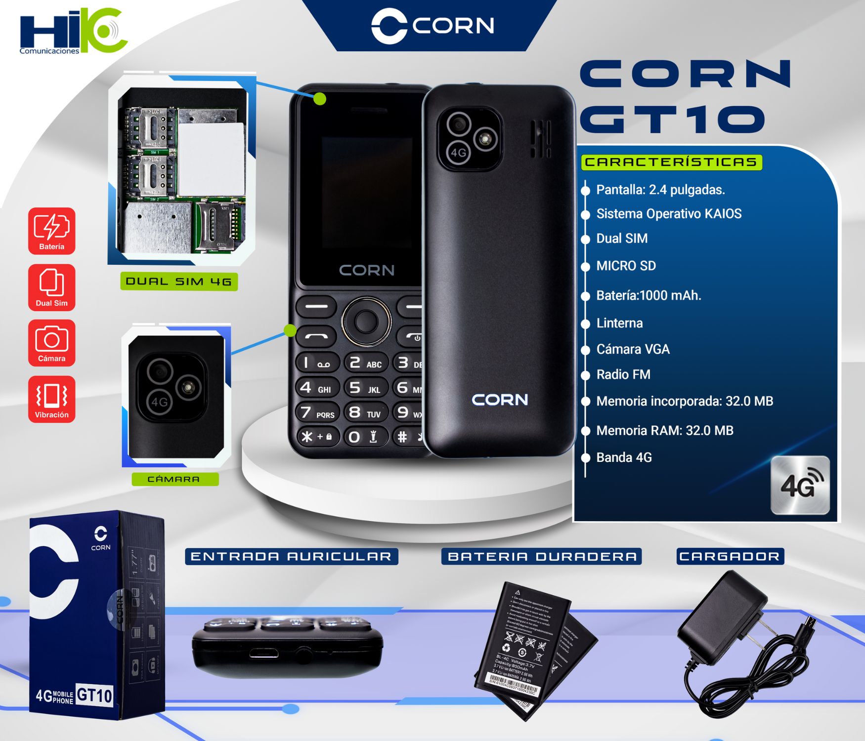 CORN GT10 4G HIK