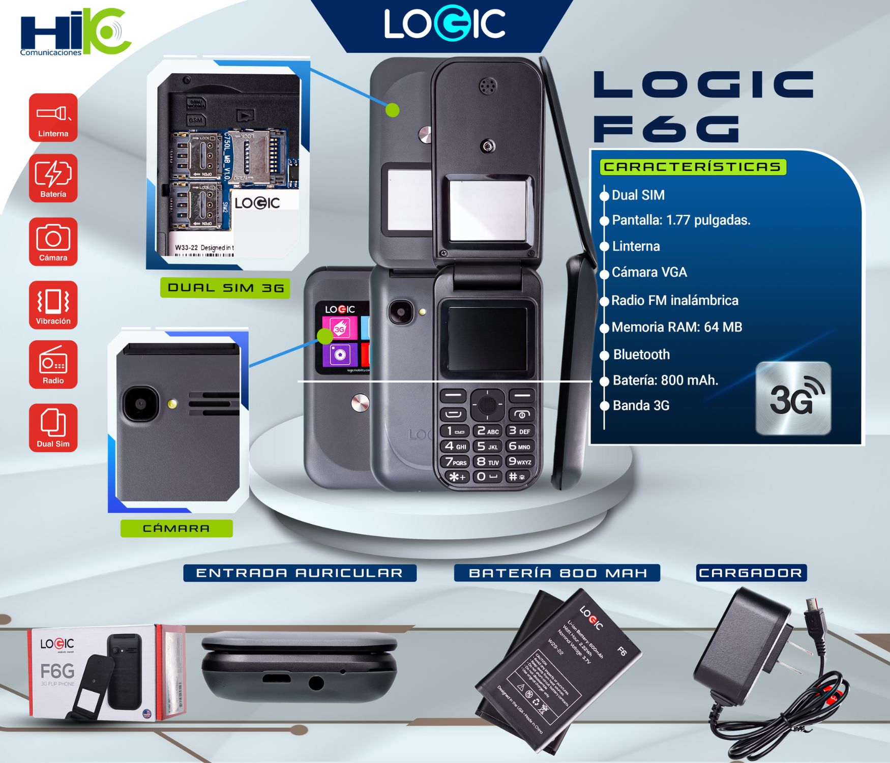 LOGIC F6G HIK