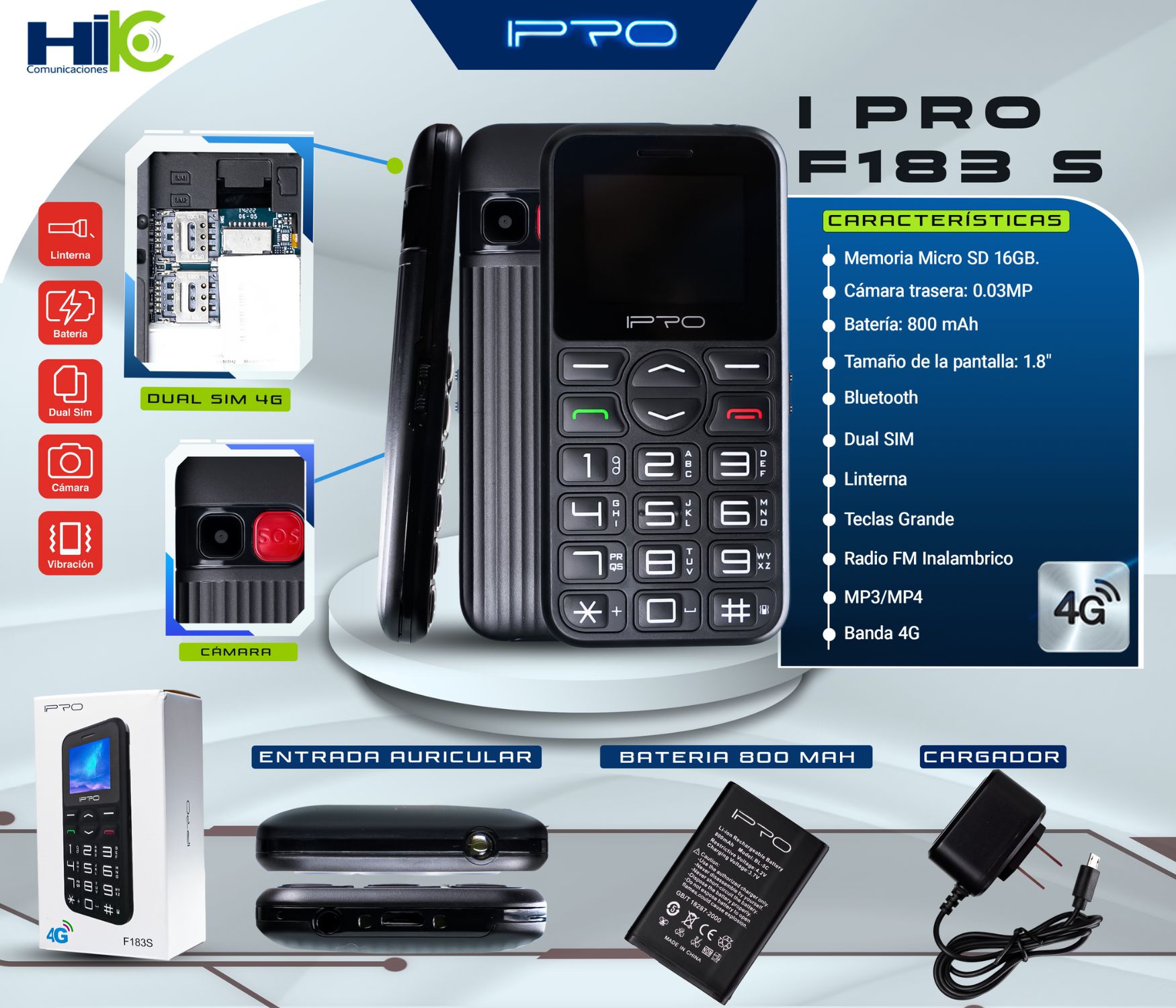 IPRO F183S 4G HIK