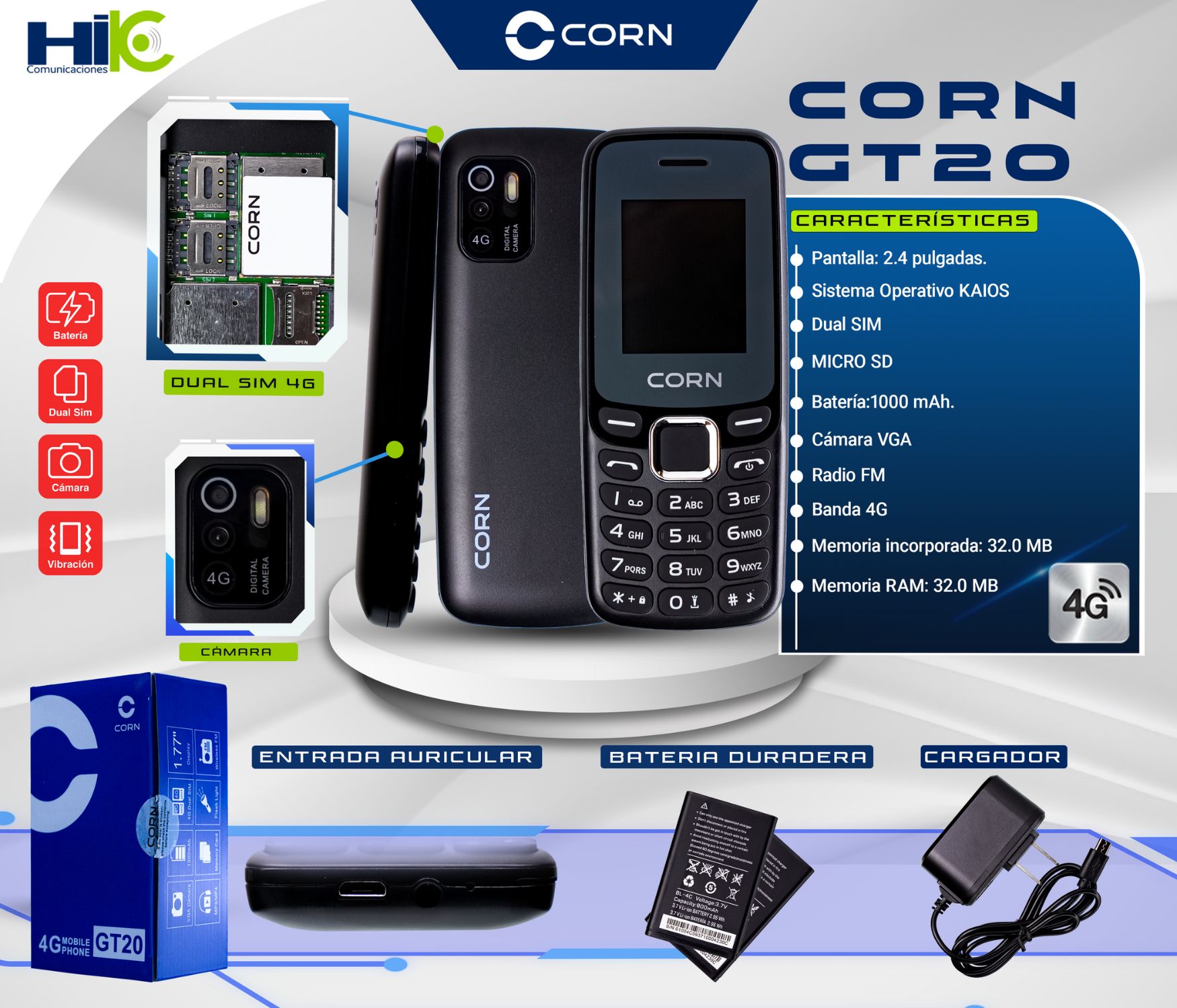 CORN GT20 4G HIK