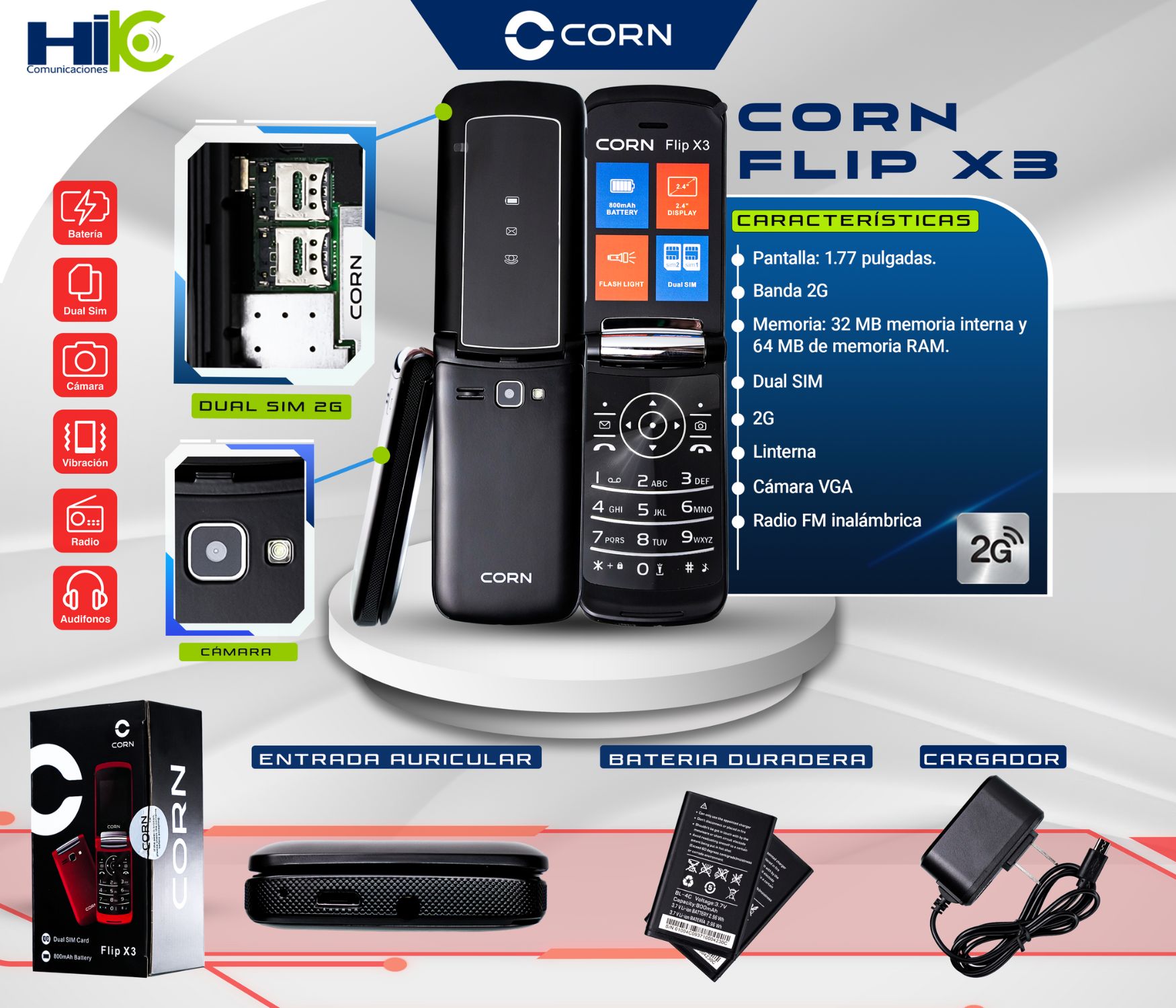 CORN FLIP X3