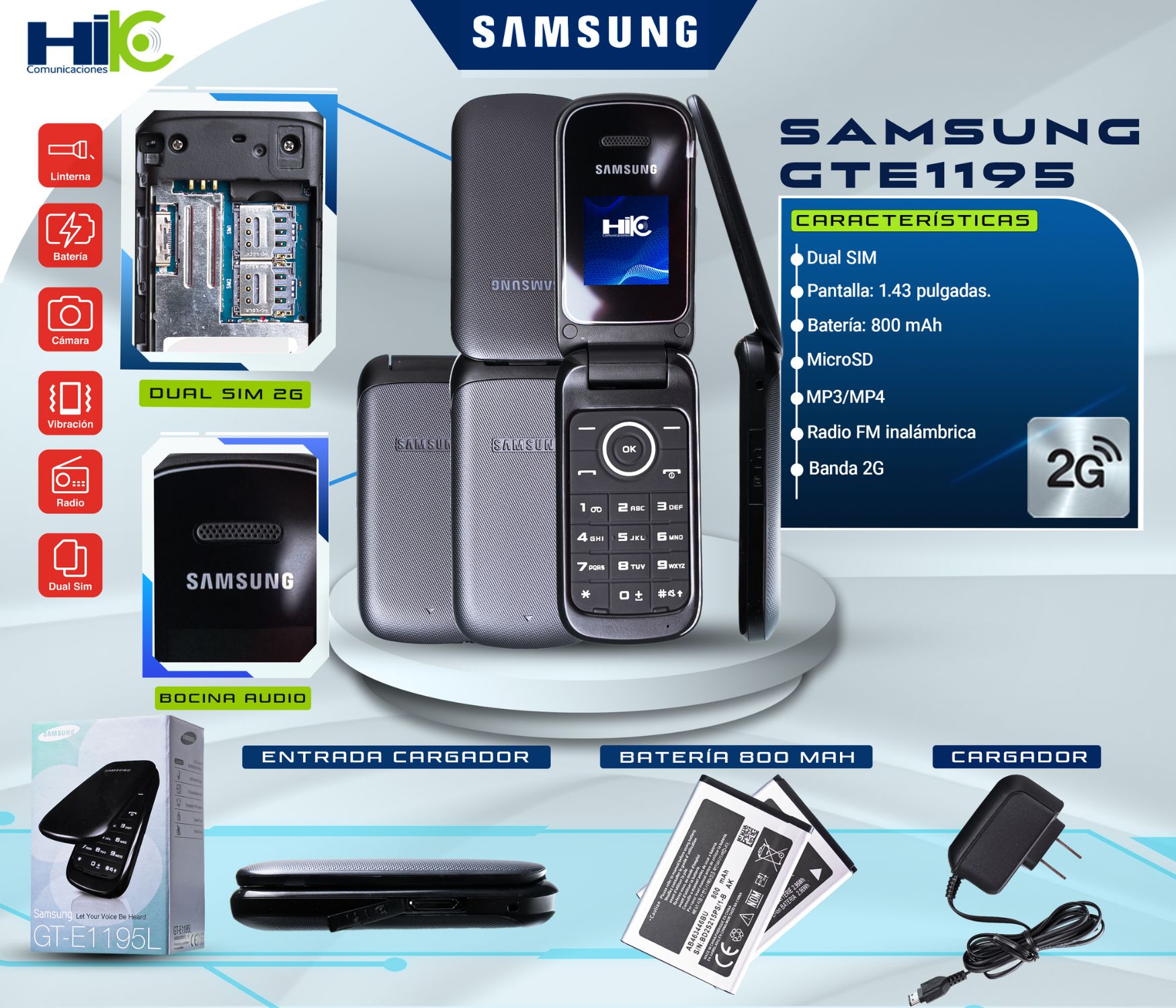 SAMSUNG GT-E1195 NE/GC