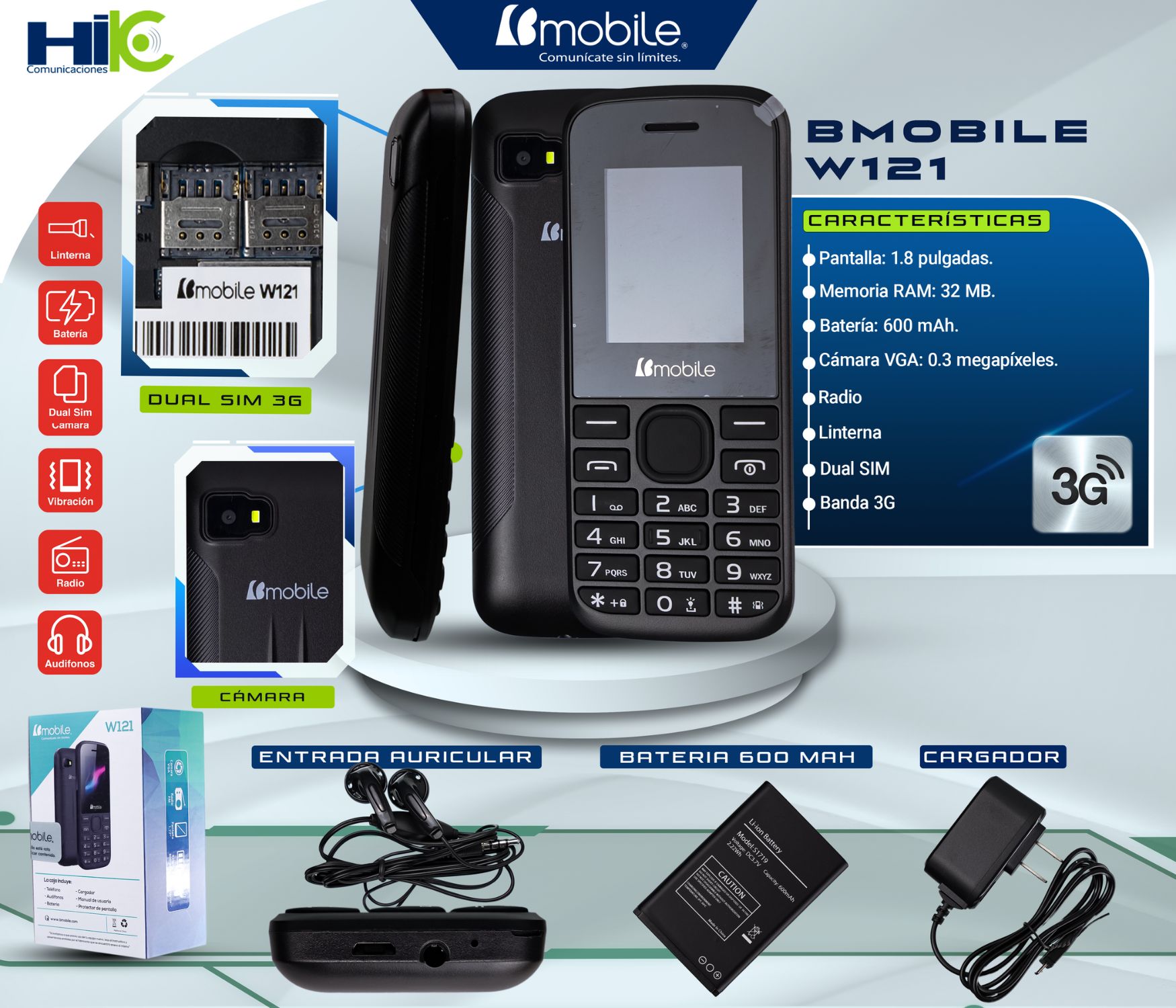 BMOBILE W121  3G