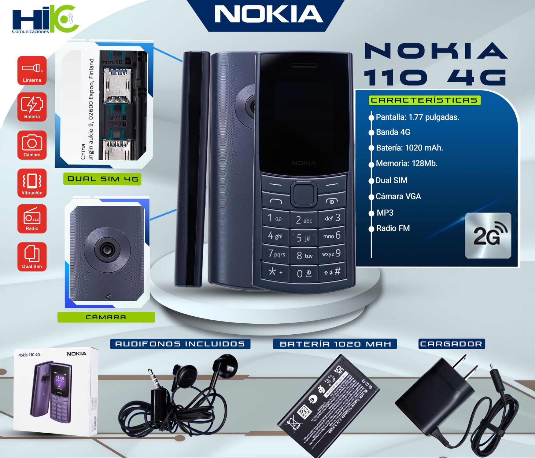 NOKIA 110 4G GC